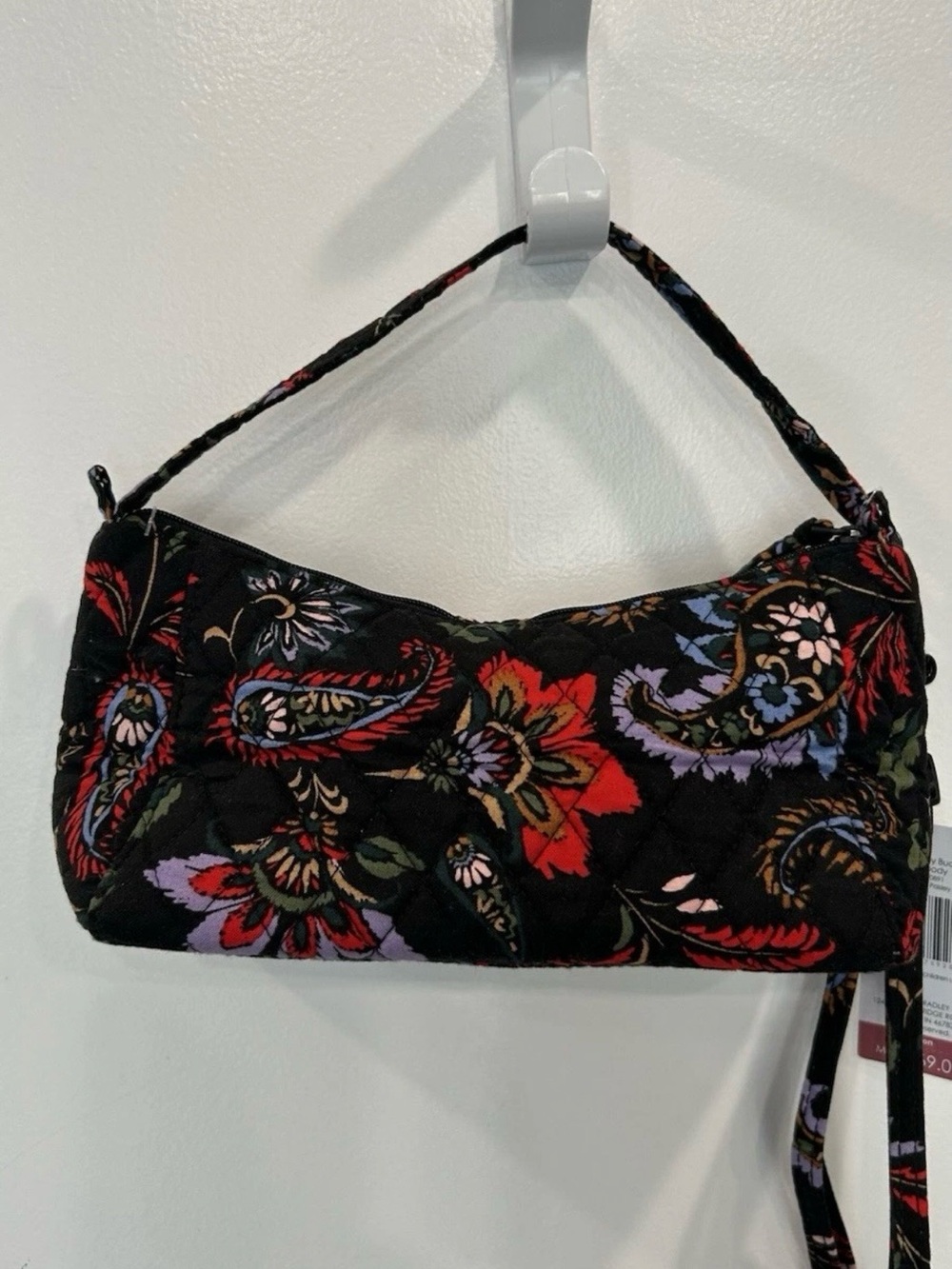 NWT The Vera Bradley Mini Slouchy Bucket Crossbody in Venetian Paisley